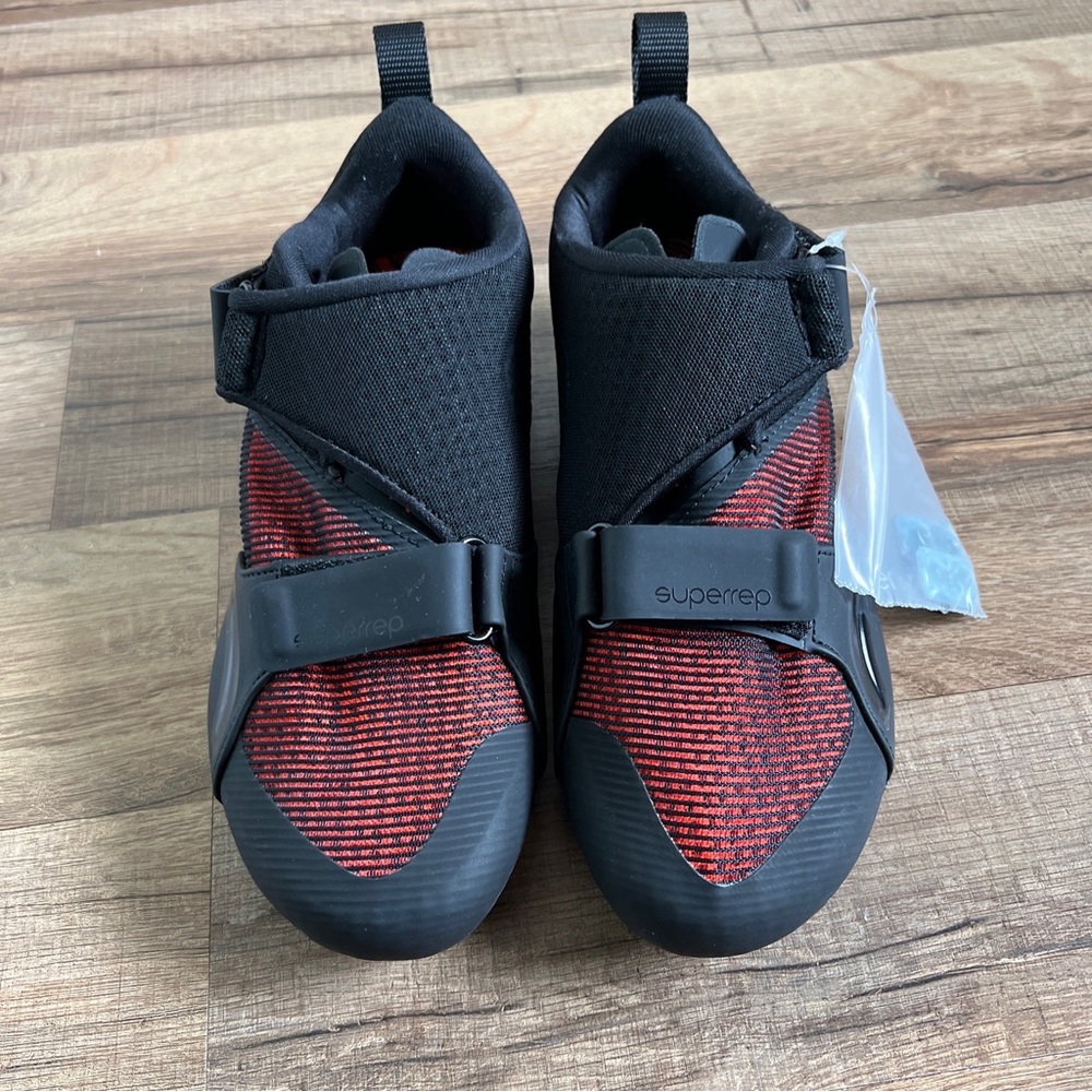 Nike Women’s Red and Black SuperRep Spin Cycling Shoes